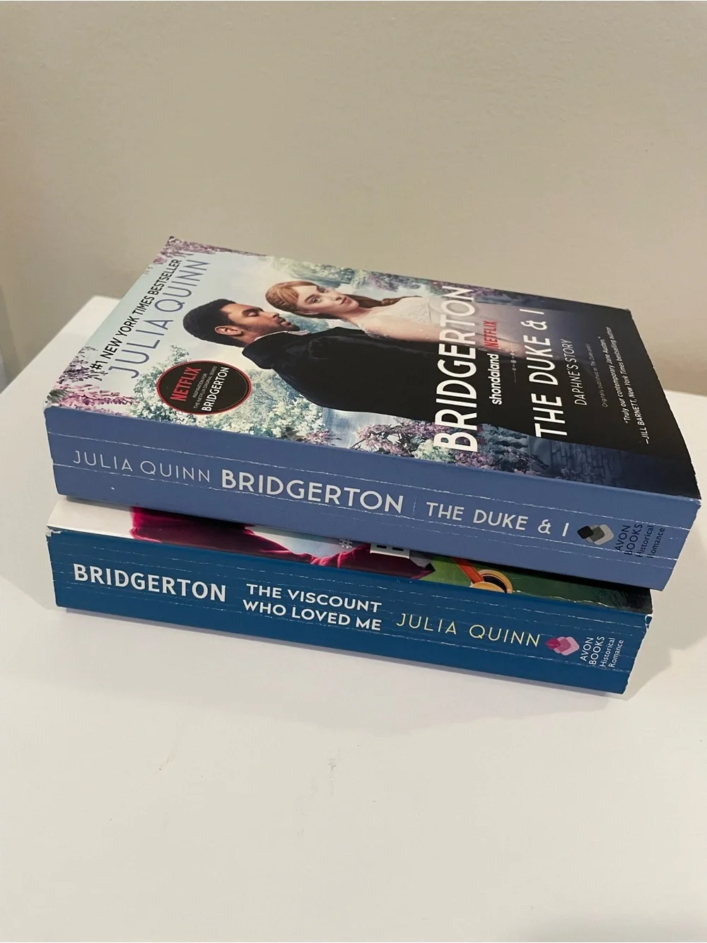 Bridgerton Paperback Book Set - Books 1 & 2